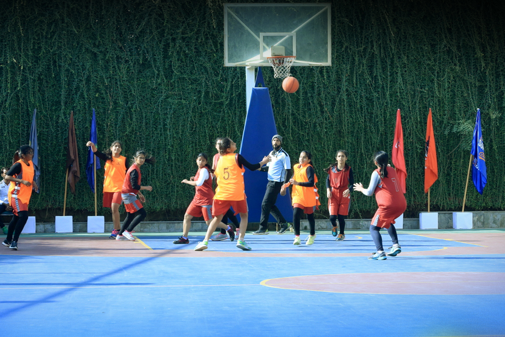 Presidium Indirapuram, PRESIDIANS READY TO SCORE AT INTER-SCHOOL BASKETBALL CHAMPIONSHIP